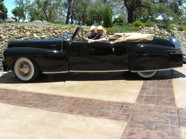 More Fun in a 1947 Lincoln Continental Convertible