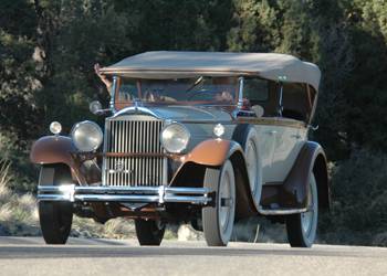 Fun in a 1930 Packard Phaeton